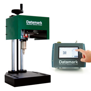 Benchtop marking system with touchscreen controller