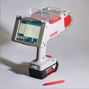 PortaDot Touch cordless dot peen marking machine