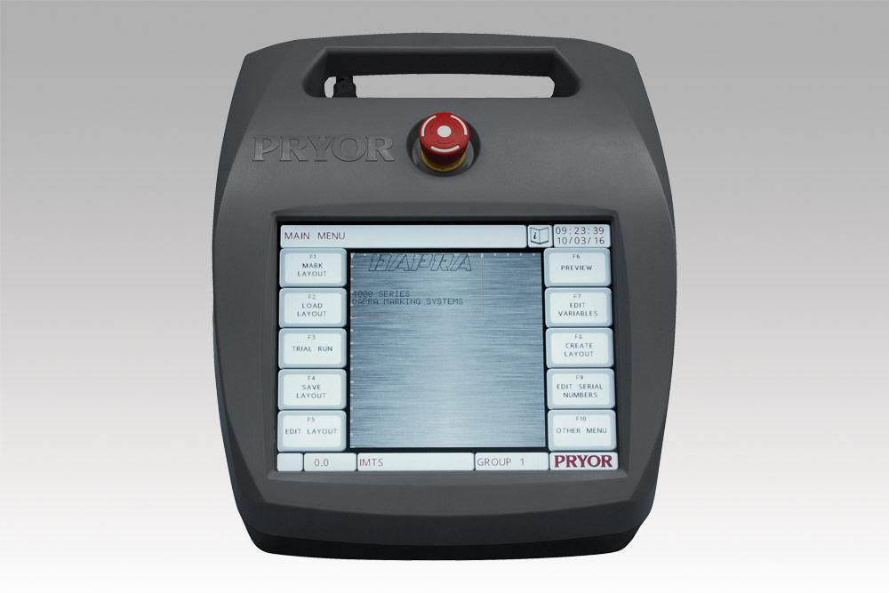 Pryor 4000 series industrial-grade, touch-screen controller