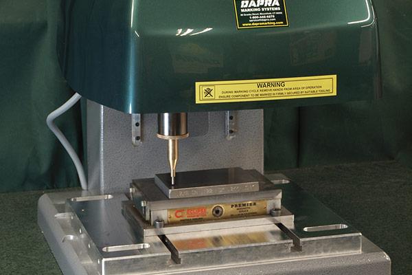 Bench-top systems for precise marking of small parts