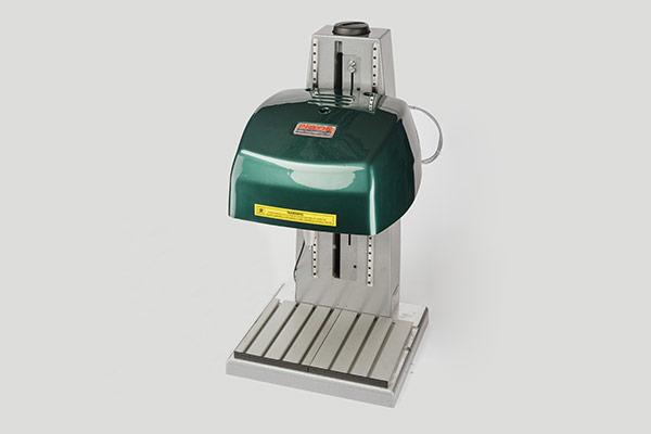 Bench-mounted scribe part marking system