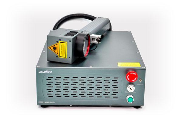 Laser marking head and controller for Class 1, Class 4 or integrated installation