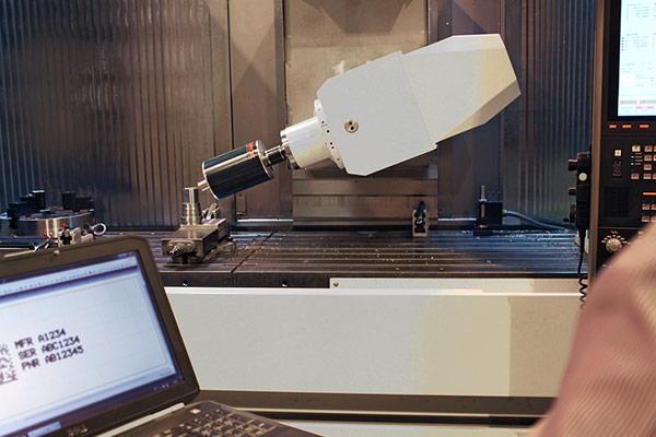 Mark parts within your existing CNC machine