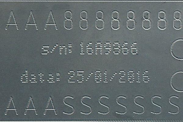 Vibro Peen Part Marking